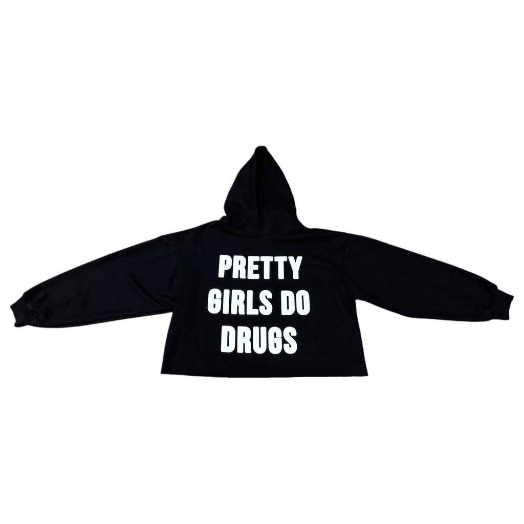 Black Pretty Girls Do Drugs Hoodie - IHATETHISPARTY