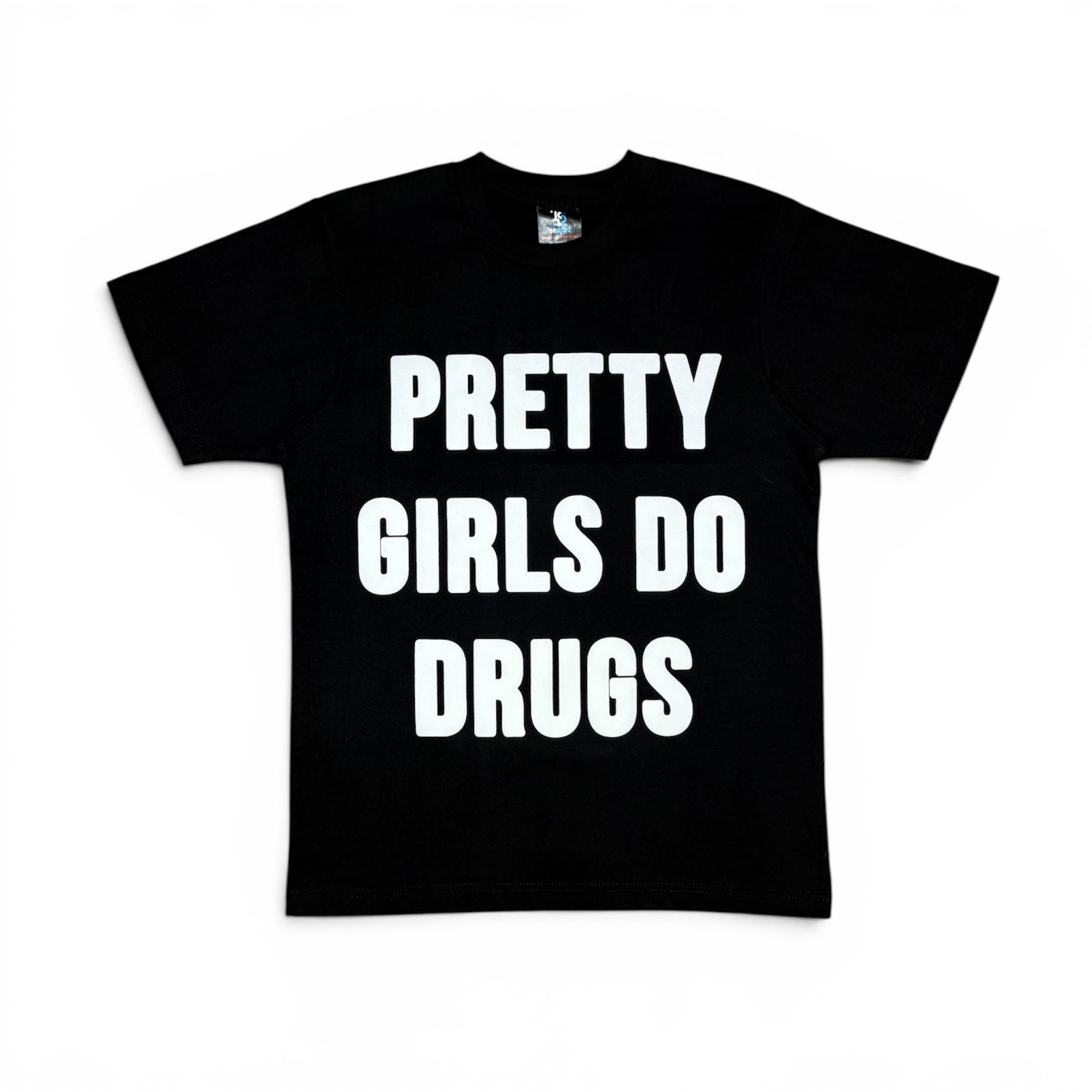 OG ‘PRETTY GIRLS DO DRUGS’ TEE (BLACK)